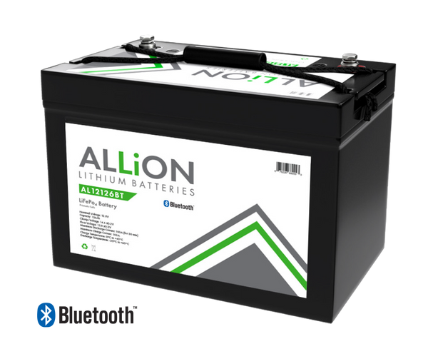 ALLiON 12V 126AH Lithium LiFePo4 Battery W/ Bluetooth