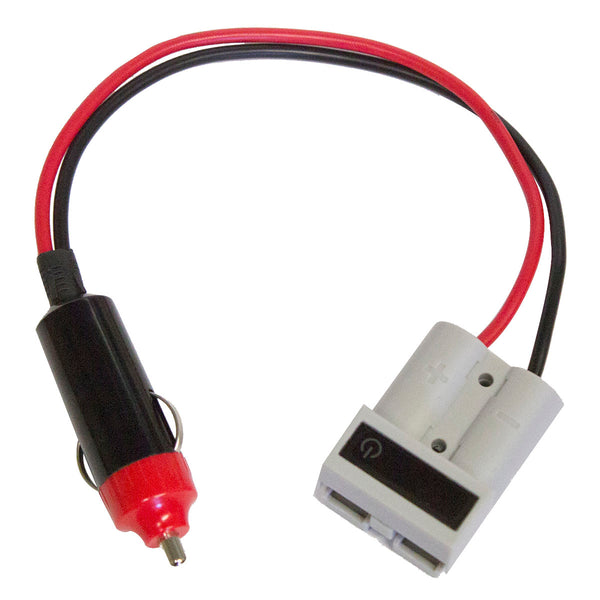 50A CONNECTOR TO 15A ACCESSORY PLUG WITH HDC VOLTMETER | 300mm (8mm2)