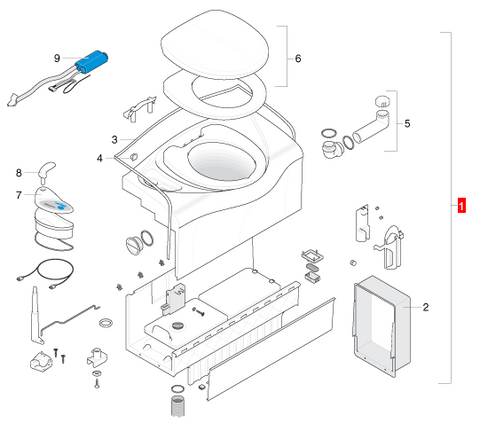Thetford C402 Parts () Thetford C402 Parts